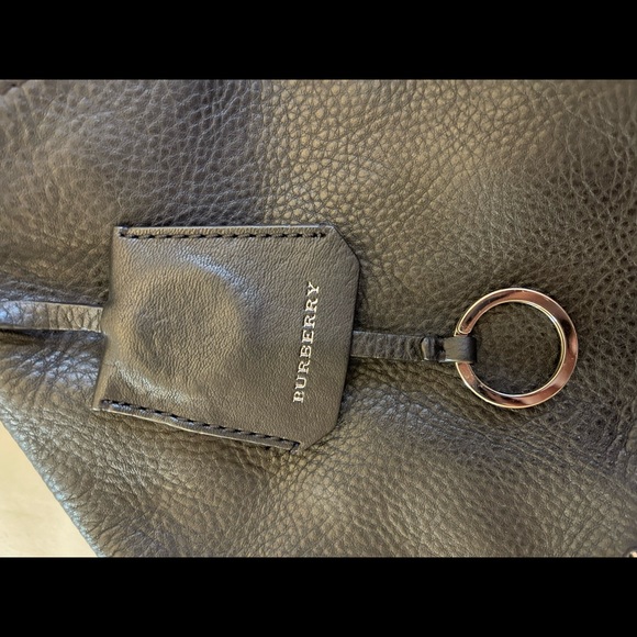 Unique and RARE Burberry tote with leather and metallic rivet - Picture 3 of 16